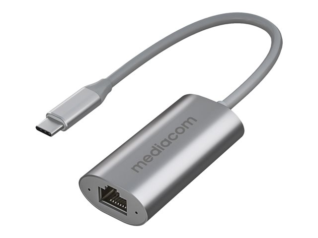 MEDIACOM USBC/GIGABIT LAN/ALLUMINIO