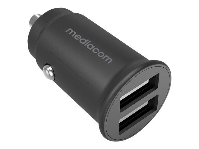 MD CAR CHARGER 5V 2.4A 12W 2*USB