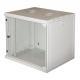 RACK LINK 19" ARMADIO 9 UNITA' DA MURO(A)485x(L)540x(P)450mm ASSEMBLATO COLORE GRIGIO - LK1909UG