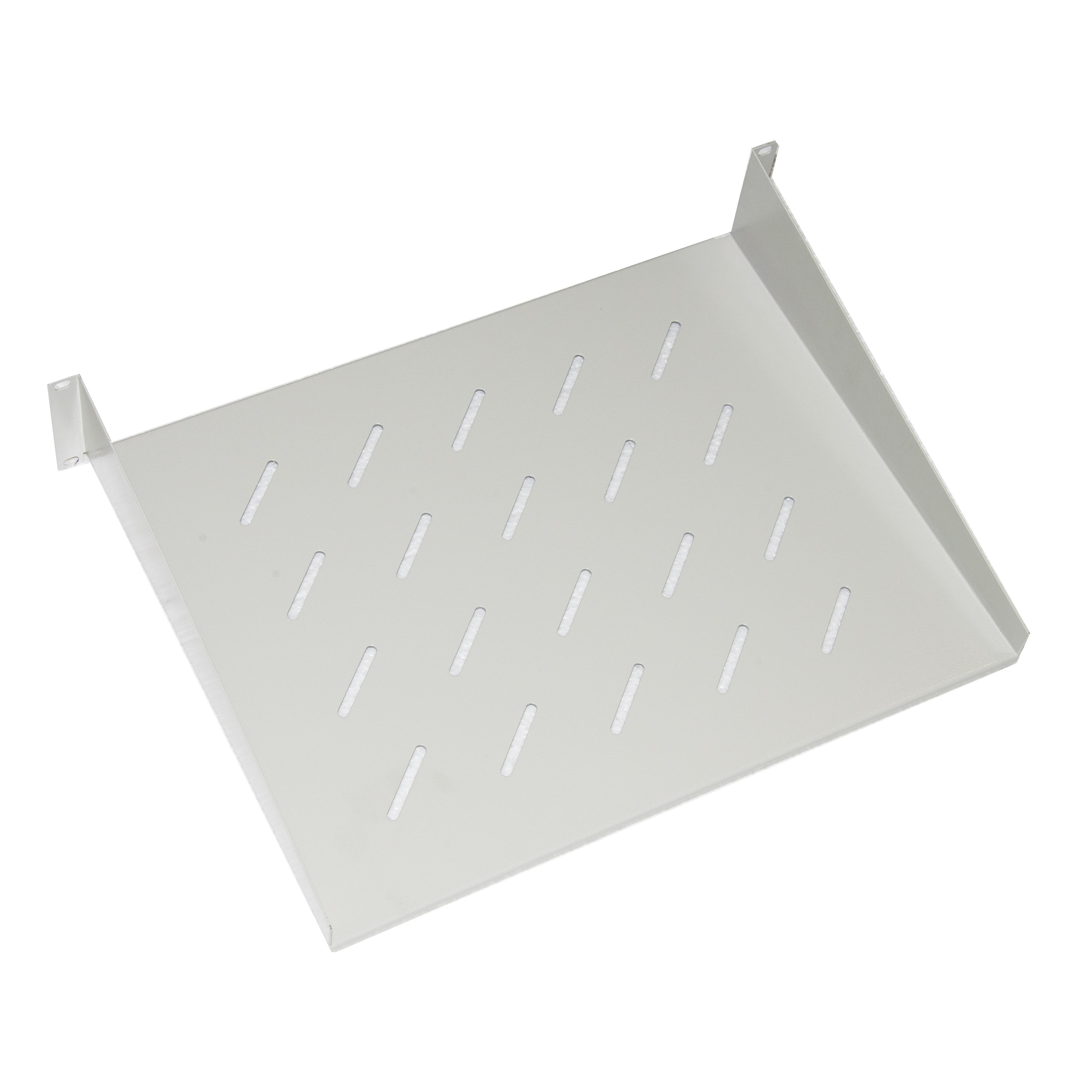 RIPIANO UNIVERSALE LINK PER ARMADIO 19" 2 UNITA' PROFONDITA' 350mm COLORE GRIGIO CHIARO Capacità di carico 20 kg