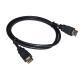 LINK CAVO HDMI 4Kx2K GUAINA HALOGENFREE PER PC NB HDTV CONTATTI DORATI MT 1