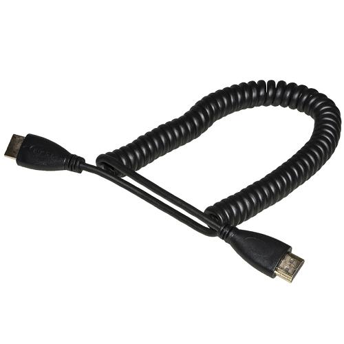 CAVO HDMI MASCHIO-MASCHIO A SPIRALE ESTENSIBILE FINO A MT 160