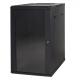 LINK ARMADIO RACK 19" 18 UNITA DA MURO (A)900 (L)600 X PROFONDITA 600 MM. COLORE NERO PORTA VETRO