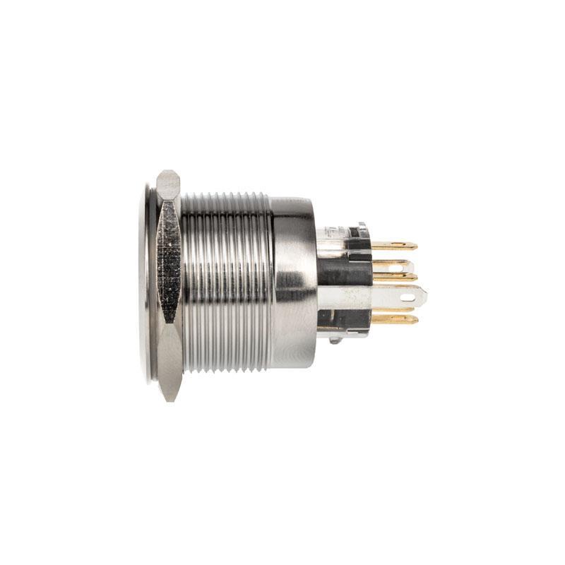 Pulsante antivandalismo 25mm, Silverline Dot - RGB