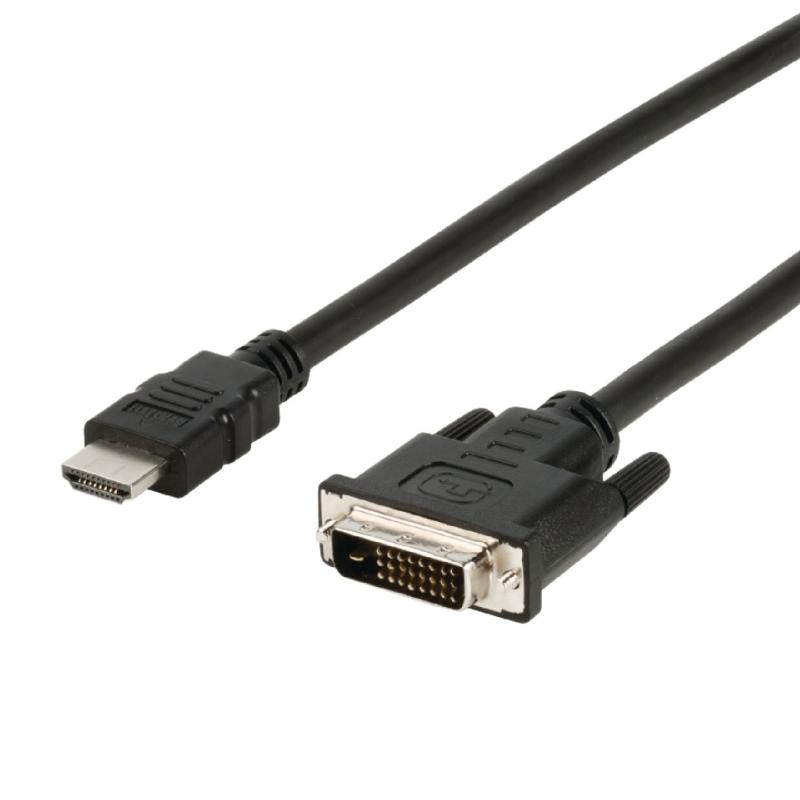 EWENT CAVO HDMI DVI-D 181PIN FULL HD M/M 3MT EW-130300-030-N-P EC1351
