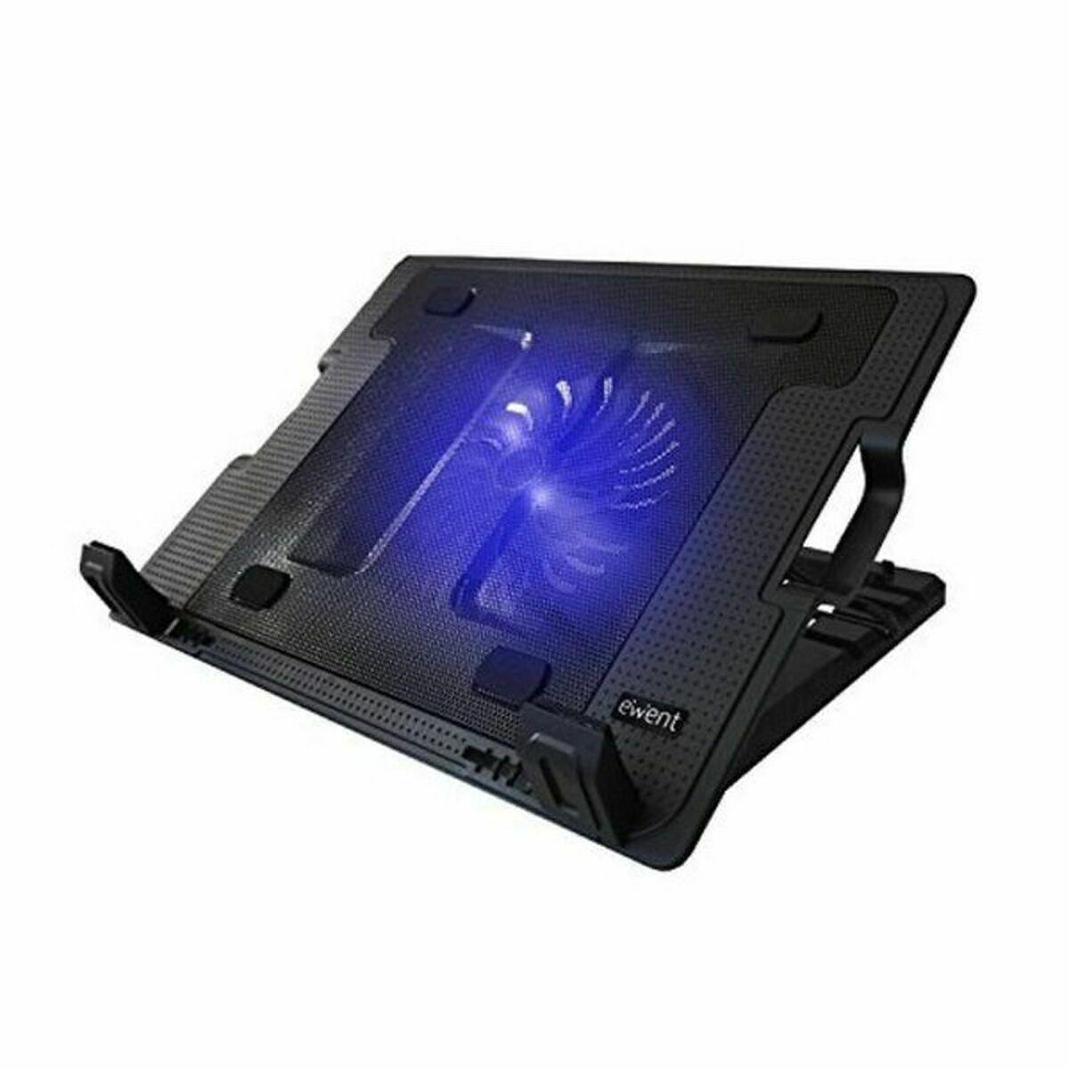 EWENT EW1258 Supporto Ventola Portatile 17"+2 USB