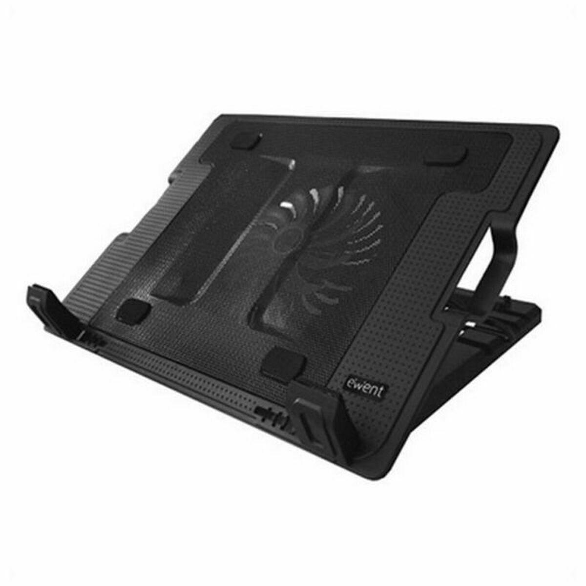 EWENT EW1258 Supporto Ventola Portatile 17"+2 USB