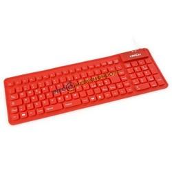 TASTIERA FLESSIBILE KRAUN FLEX RUBBER - ROSSO
