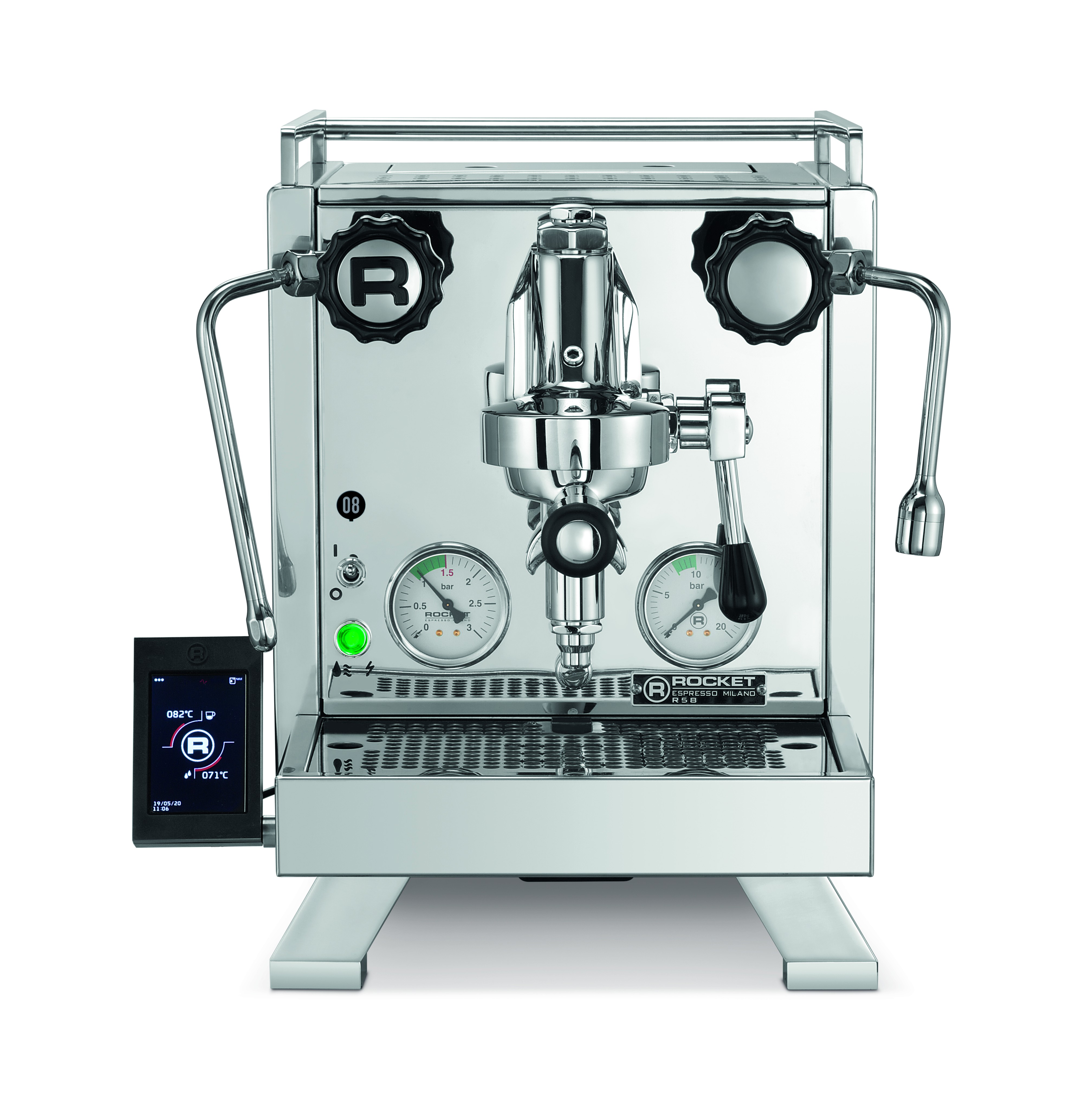 Macchina per caffÃƒÂ¨ espresso portafiltro Rocket R58 Cinquantotto cromato