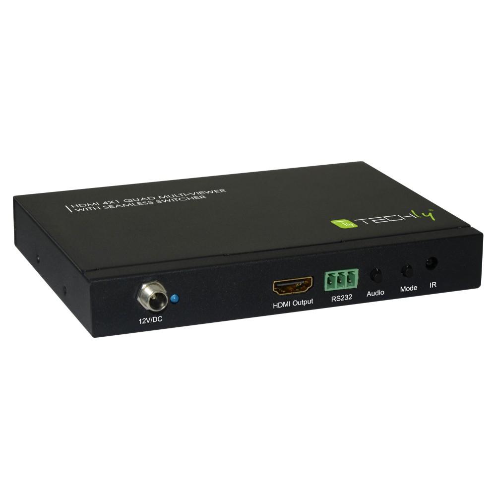 Techly Multiview HDMI 4x1...