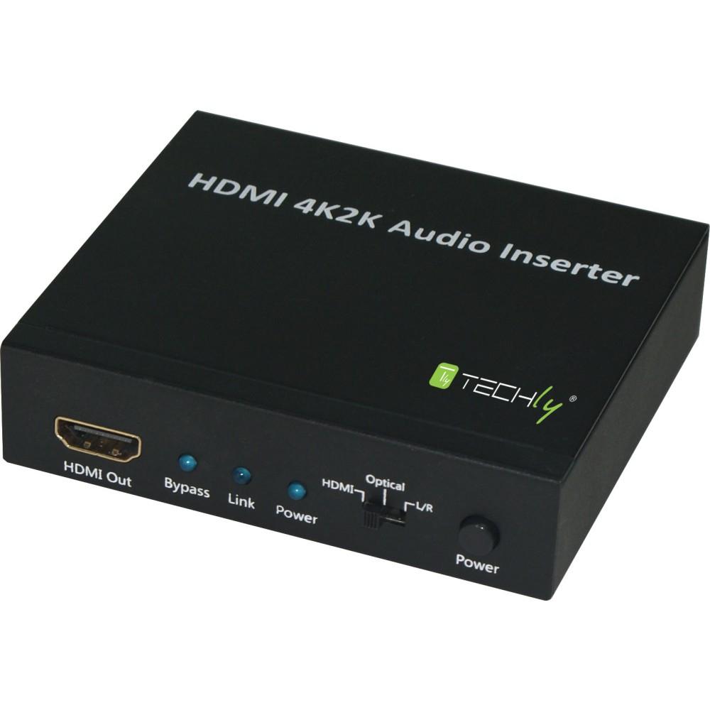 Techly Inseritore audio HDMI 4K2K