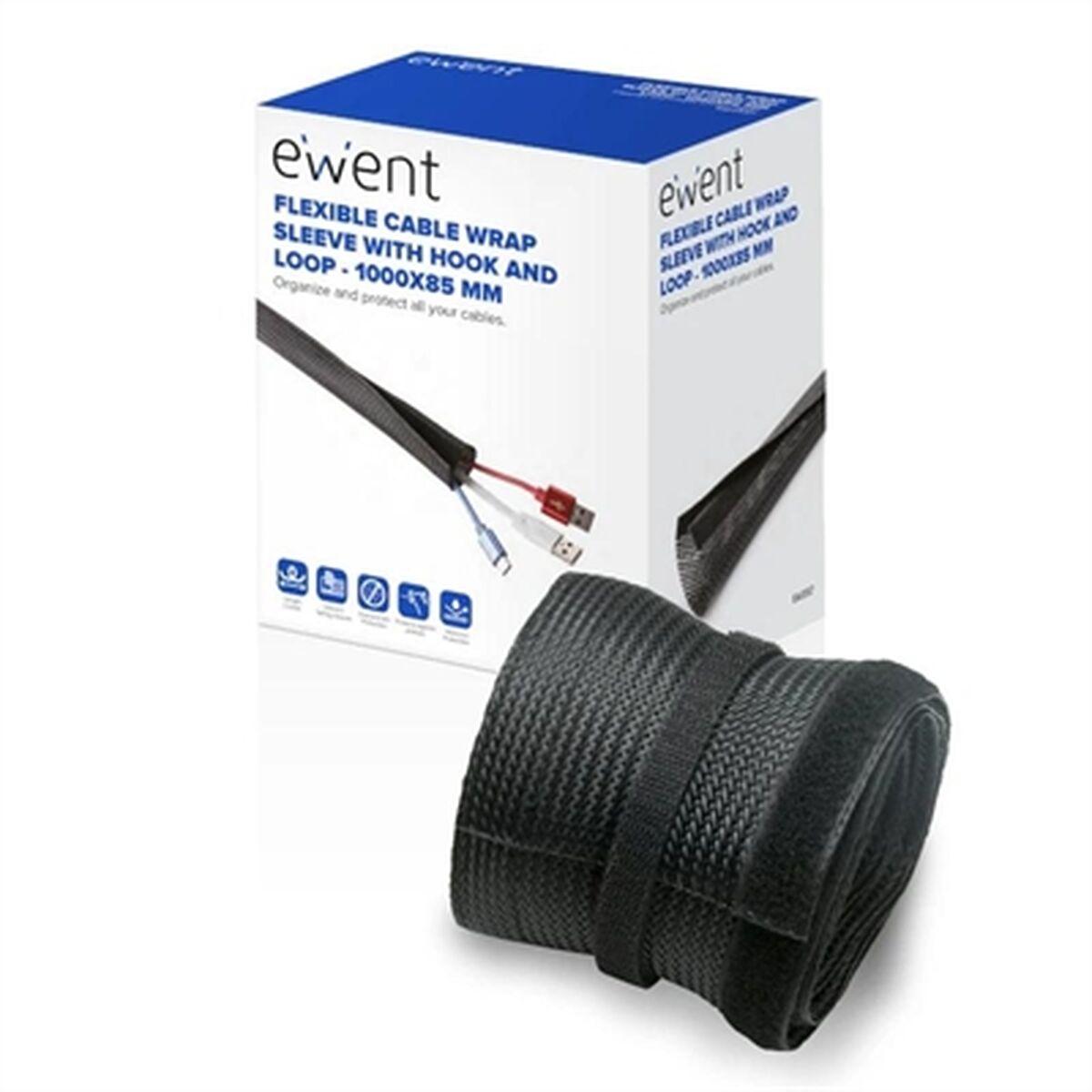 Manicotto per gestione cavi in Ã¢â‚¬â€¹Ã¢â‚¬â€¹velcro Ewent 1000X85mm