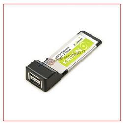 SCHEDA EXPRESS CARD 2 PORTE E-SATA - ADATTATORE
