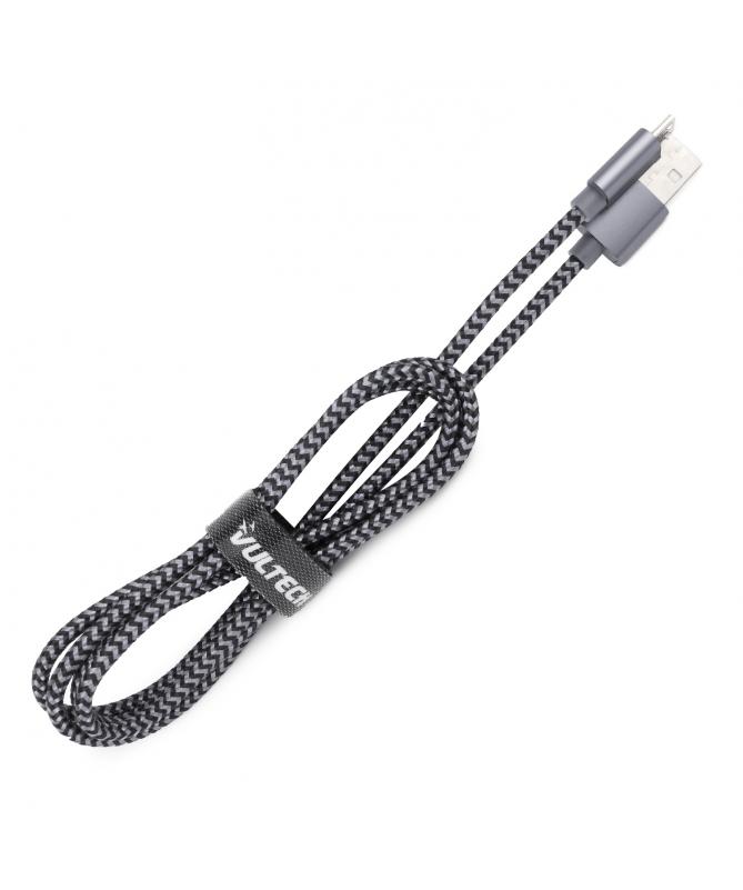 VULTECH CAVO MICRO USB TO USB 1 MT IN NYLON GRIGO SM-N31G