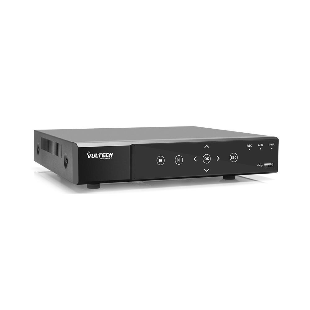 VULTECH UNIVERSAL VIDEO RECORDER IBRIDO 5 IN 1 8CH ANALOGICI 8 DIGITALI P2P CLOUD 1 HD 8MPX 4K H265 CVBS VS-UVR7008R-RTP2