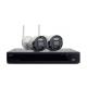 ISIWI KIT WIRELESS CONNECT S2 ISW-K1N8BF2MP-2 GEN1 NVR 8 CANALI + 2 TELECAMERE IP 1080P 2MPX WIRELES