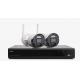 ISIWI KIT WIRELESS CONNECT AIR2 ISW-K2N8BFBTA4MP-2 GEN1 NVR 8 CANALI + 2 TELECAMERE A BATTERIA DA 8
