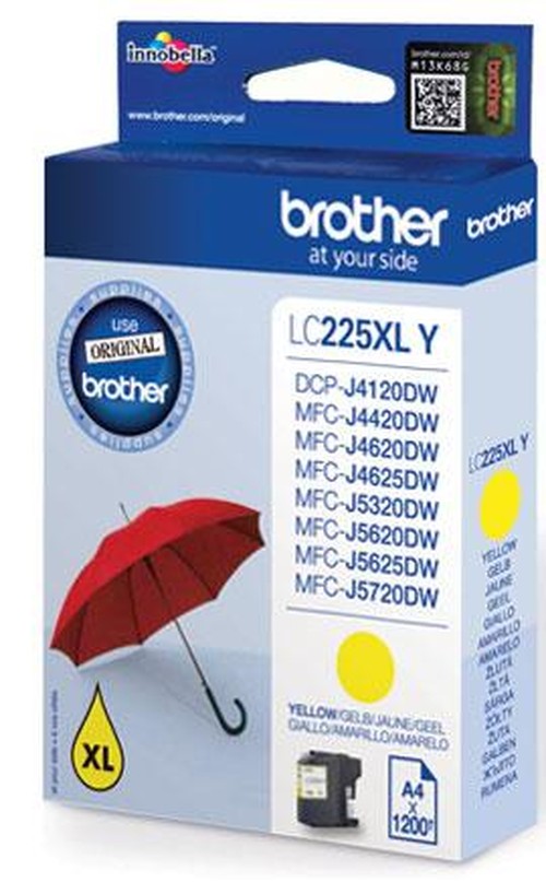 Brother LC-225XLY cartuccia...