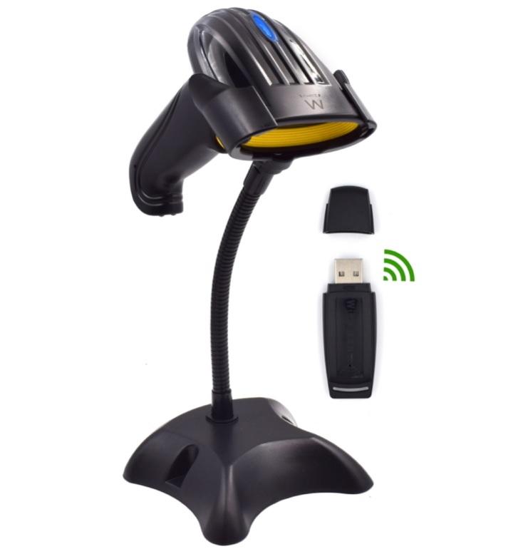 EWENT LETTORE BARCODE LASER 1D WIRELESS EW3430