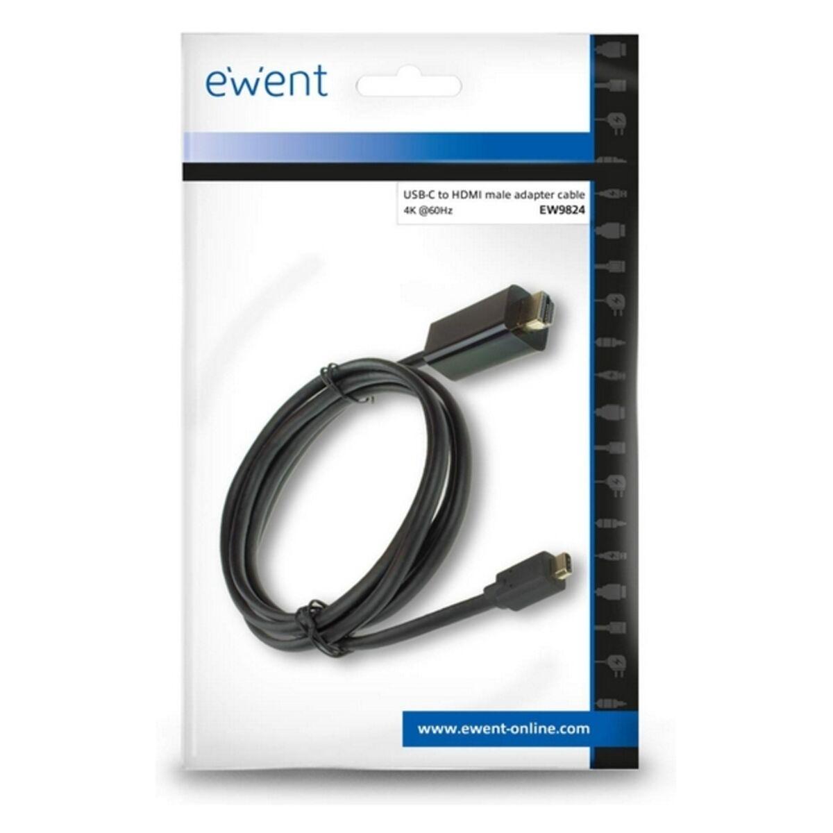 Convertitore maschio da USB-C a HDMI Ewent 4K/60HZ 2m