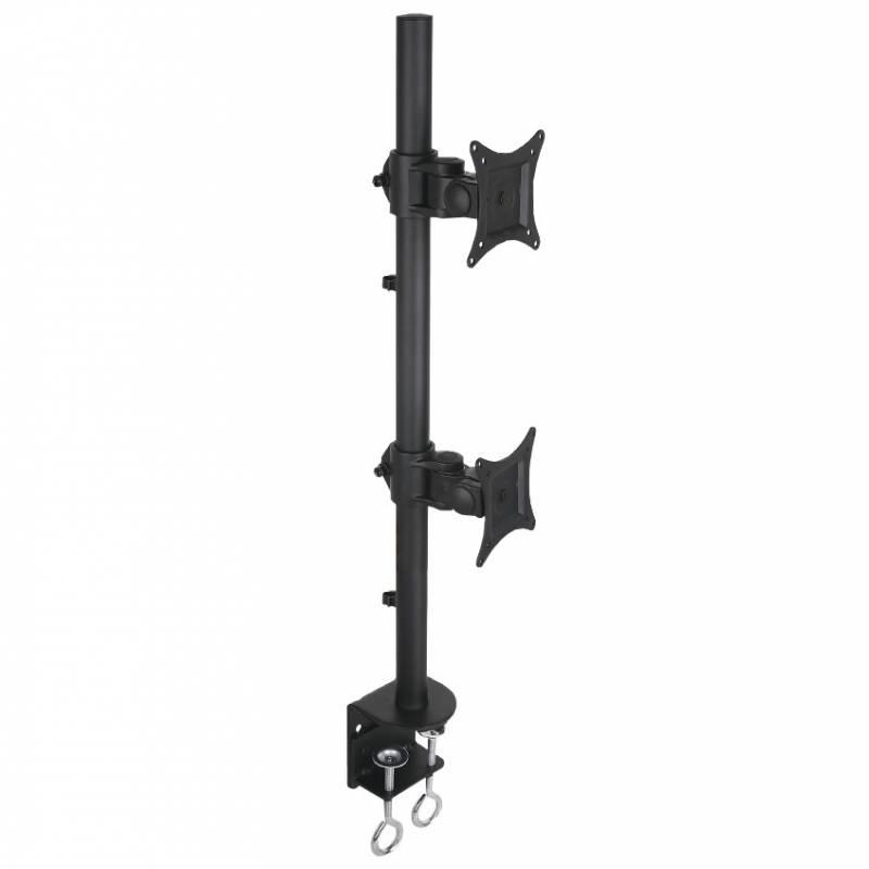 Techly ICA-LCD-350-D supporto da tavolo per Tv a schermo piatto 686 cm (27") Nero Scrivania