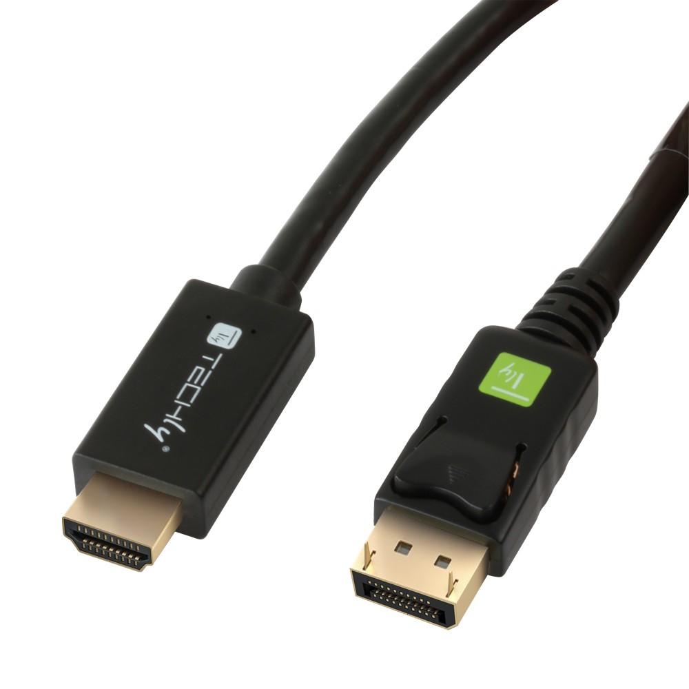 Techly Cavo Convertitore da DisplayPort 1.2 a HDMI 4K 1m [ICOC DSP-H12-010] (Techly ICOC-DSP-H12-010 videokabel ada)