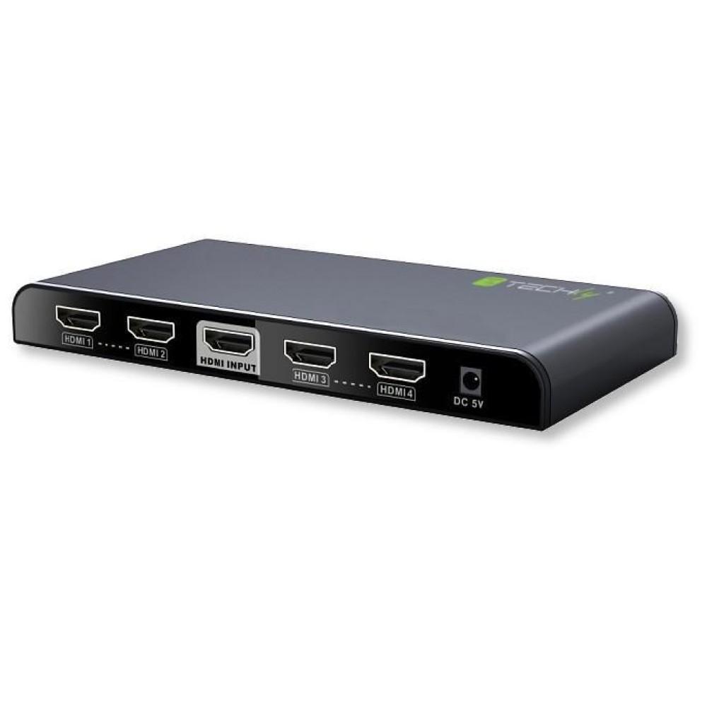 Techly Splitter HDMI2.0 4K...