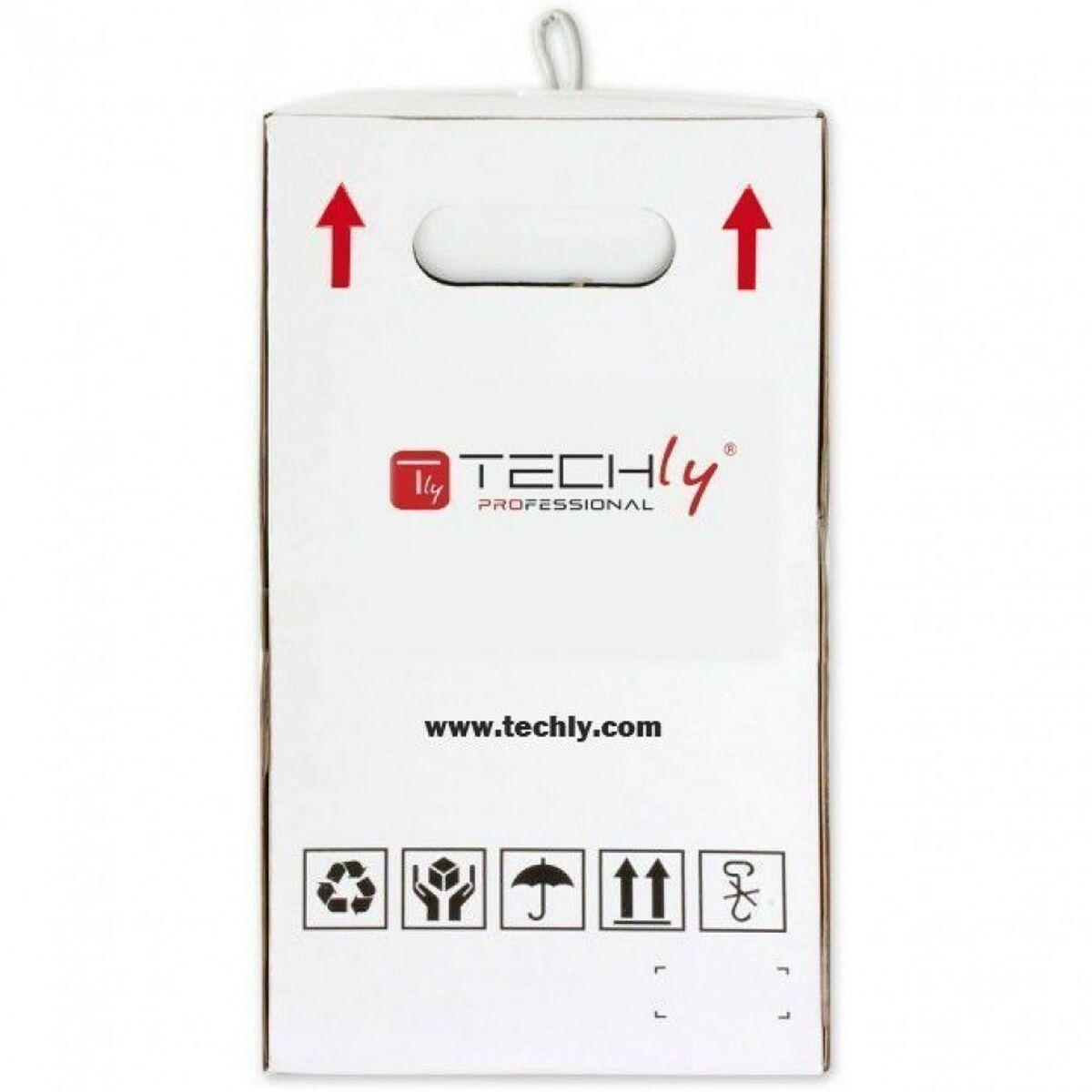 Cavo di Rete Rigido UTP Categoria 5e Techly ITP8-FLU-0305 Grigio 305 m