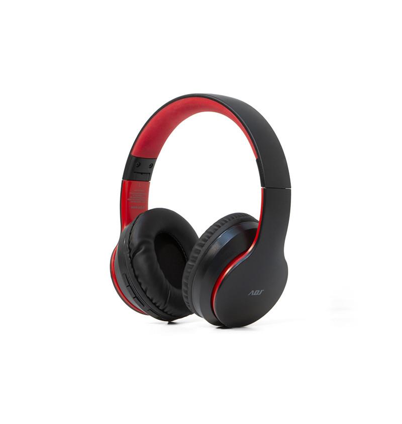 ADJ CUFFIE BLUETOOTH WIRELESS DEEP PLUS CON MICROFONO RED 780-00055