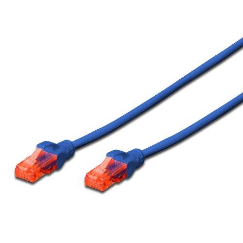 CAVO PATCH CAT 6 U/UTP CCA 1 MT BLU