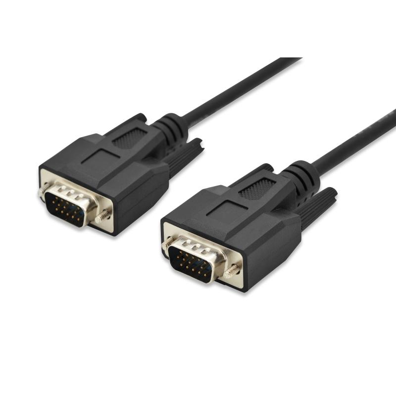CAVO MONITOR SVGA/VGA M/M 1.8m nero
