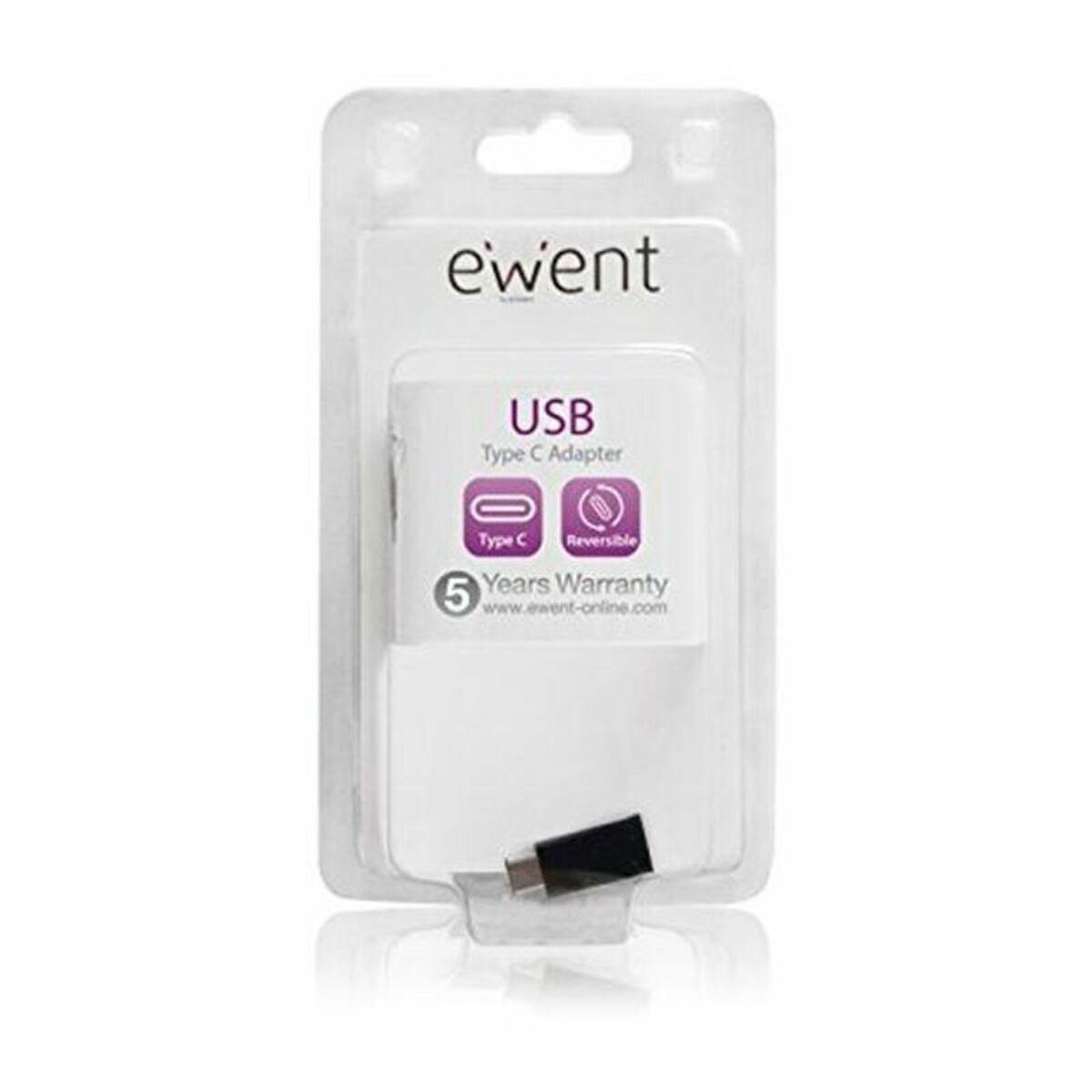 EWENT EW9645 Adattatore USB 3.1 Tipo C/USB 2.0 Micro