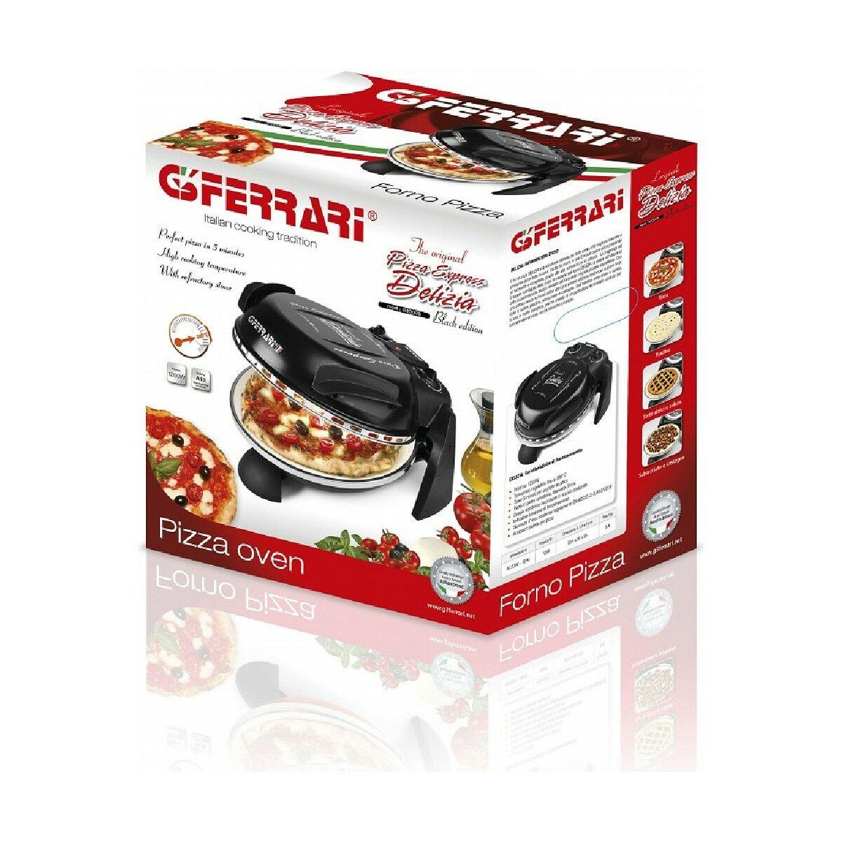 Produkttyp Pizzaofen Leistung 1.200 W Pizzadurchmesser 31 cm Anzahl der Pizzen 1x Temperatur bis zu 400