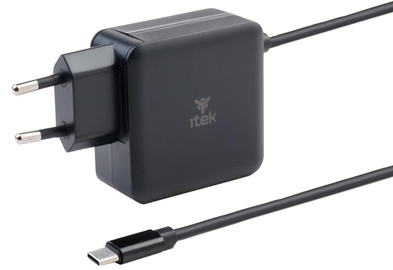 itek ITNBAWC65 Caricabatterie per dispositivi mobili Computer portatile Nero AC Interno