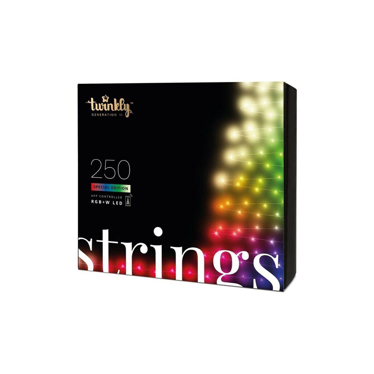 Twinkly Catena luminosa intelligente STRINGS 250 LED RGBW 20m con WiFi e controllo tramite app
