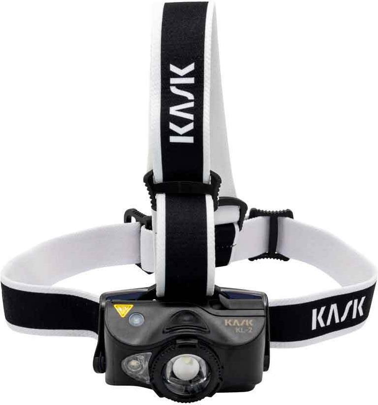 Kask WLA00002-240 KL-2 LAMPADA DA TESTA, 240-Nero/Bianco