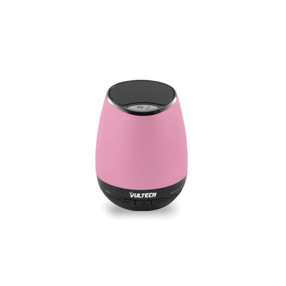 VULTECH CASSA BLUETOOTH CON USB MICRO SD E FUNZIONE VIVAVOCE V. 30 ROSA SP-300BT P