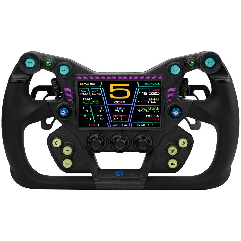 Volante GTX2, nero/blu - impugnatura da 30 cm