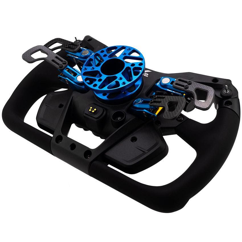 Volante GTX2, nero/blu - impugnatura da 30 cm