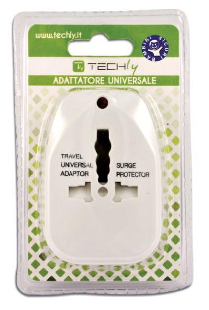 Techly Adattatore Universale da Viaggio per Prese Elettriche (IPW-ADAPTER5)