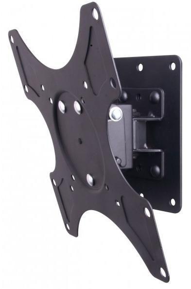 Techly Supporto a muro per TV LED LCD 19 - 37" inclinabile 1 snodo Nero (ICA-LCD 2900B)