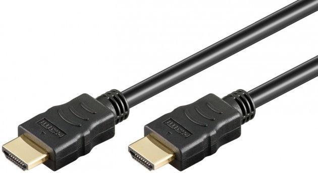 Techly Cavo HDMI High Speed con Ethernet A/A M/M 2 m Nero [ICOC HDMI-4-020] (2M High Speed Hdmi Cable With - Ethernet A/A M/M B