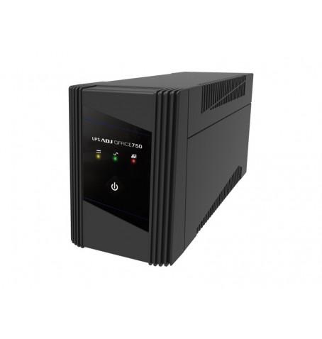 UPS 750 VA DESKTOP LINE INT.OFFICE SERIES 2*SCHUKO BK ADJ