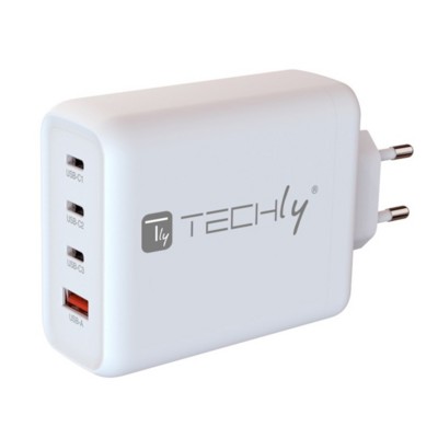 Caricabatterie USB-C 1-2-3/USB-A 140W