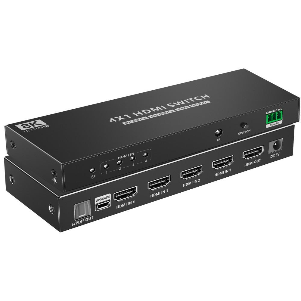 Techly IDATA-HDMI-2148KT conmutador de vÃ­deo