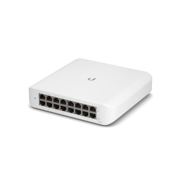 SWITCH 16P GIGABIT POE UBIQUITI 16P RJ45 GBE DI CUI 8P POE