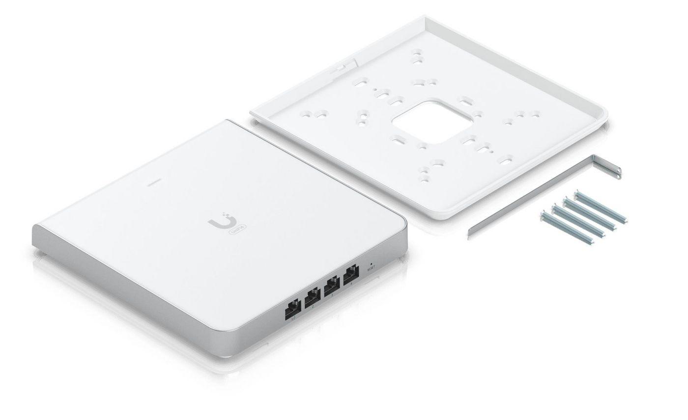 Ubiquiti U6-Enterprise-IW | Punto di accesso | Dual Band WiFi6E 4x4 MIMO, 1x RJ45 2.5Gb/s PoE+, 4x RJ45 1000Mb/s