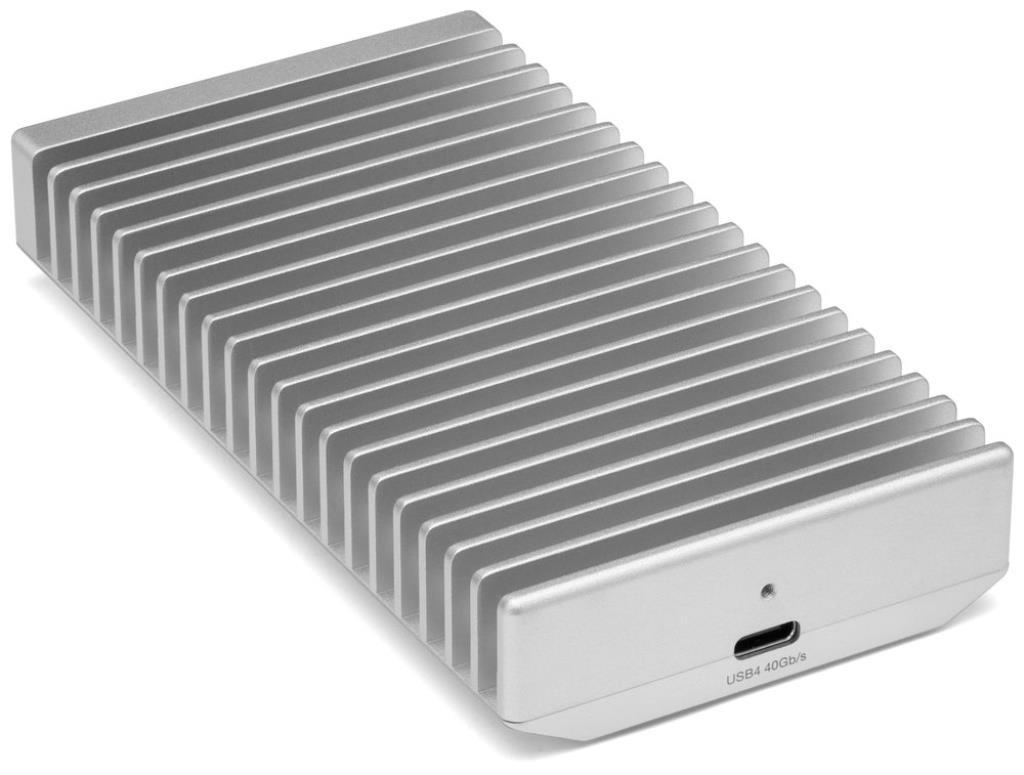 OWC Express 1M2 - Box 1 alloggiamento M.2 NVMe - USB4 40Gbps (cavo 0.3m USB-C incluso)