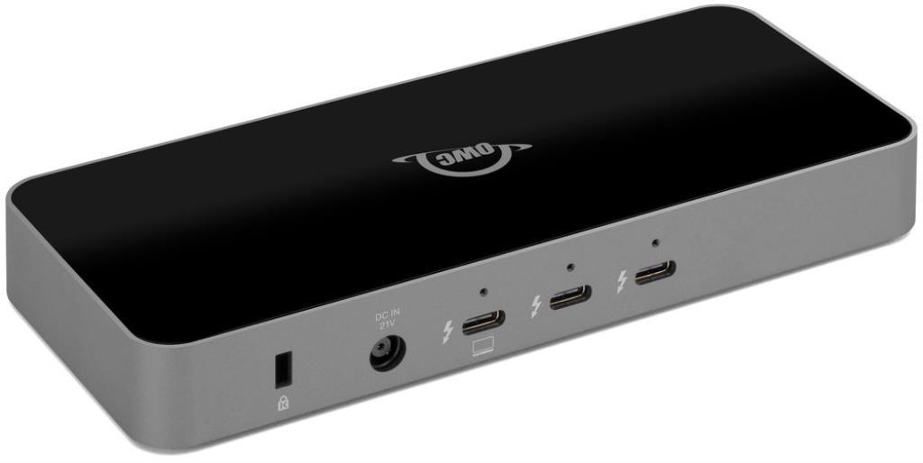Hub OWC Thunderbolt 5: TB5 contro USB 3.2 Gen2 Type-A + 3x TB5 80Gbps - Compatibile con Mac/PC
