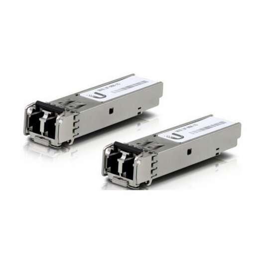 Ubiquiti U Fiber Pack 2 unità Modulo ricetrasmettitore in fibra ottica 1250 Mbit/s SFP 850 nm Multimodale 1G